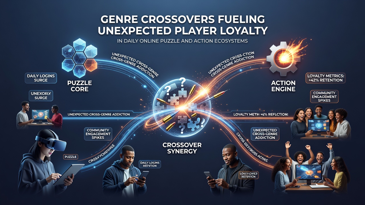 Screenshot showing community collaboration in a browser-based puzzle-action hybrid game